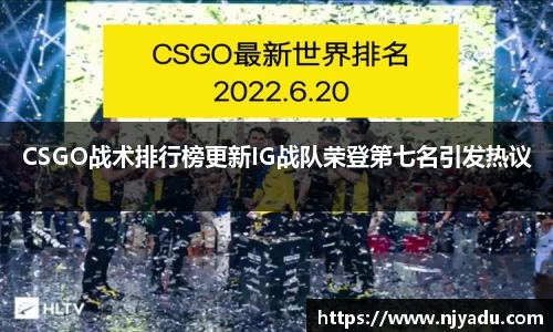 CSGO战术排行榜更新IG战队荣登第七名引发热议