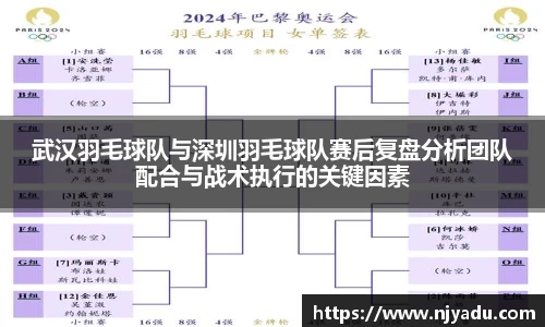 武汉羽毛球队与深圳羽毛球队赛后复盘分析团队配合与战术执行的关键因素
